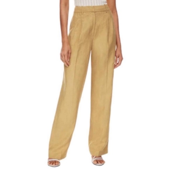 Aritzia Pants - Aritzia Wilfred Effortless Pant in Sandy Beige Tan Size 6